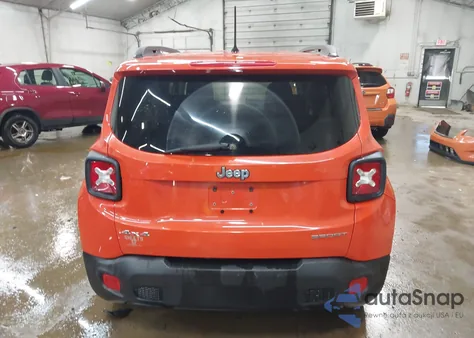 2017 Jeep Renegade Sport 4X4 from USA, damaged, VIN ZACCJBAB6HPF98199